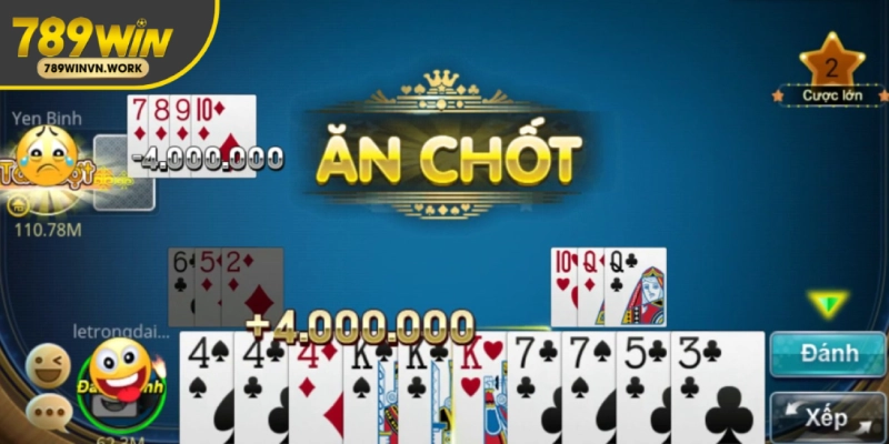 Chơi Phỏm online phải biết cách tính điểm bài rác và xác định thứ hạng