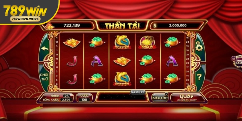 Quỹ jackpot slot game Thần Tài liên tục tăng theo thời gian