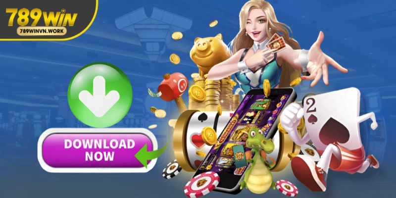 Người chơi thao tác tải app 789WIN bằng quét mã QR trực tiếp